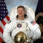 Official astronaut portrait of Joe Tanner.