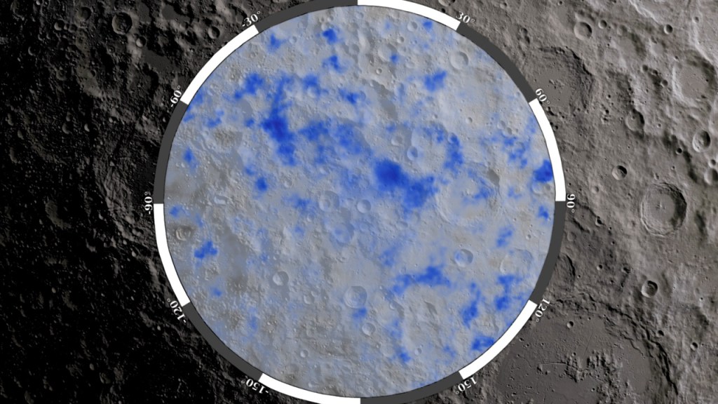 The Moon's weak atmosphere and its lack of liquid water cannot support life as we know it. 